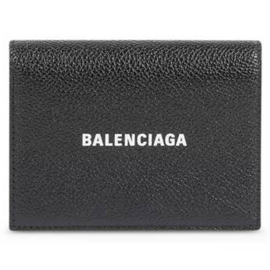 MEN'S CASH BIFOLDED CARD HOLDER IN BLACK/WHITE