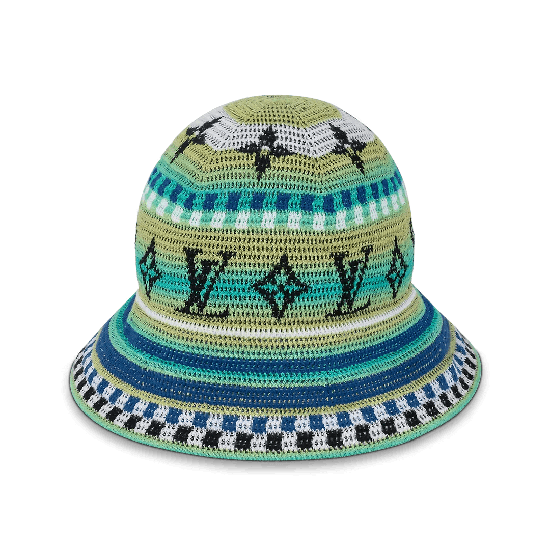 Chapeau LV Crochet Stripe