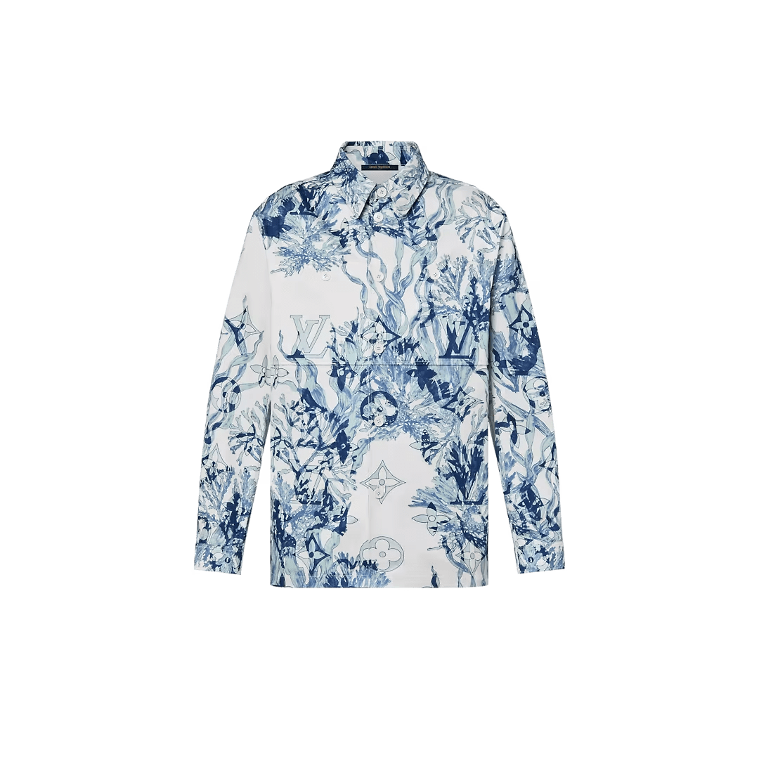  PRINTED COTTON OVERSHIRT