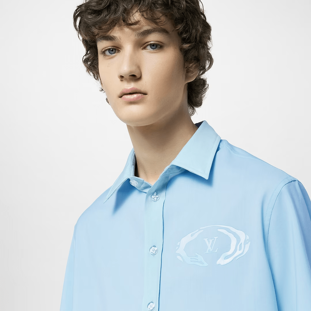 Short sleeve cotton shirt