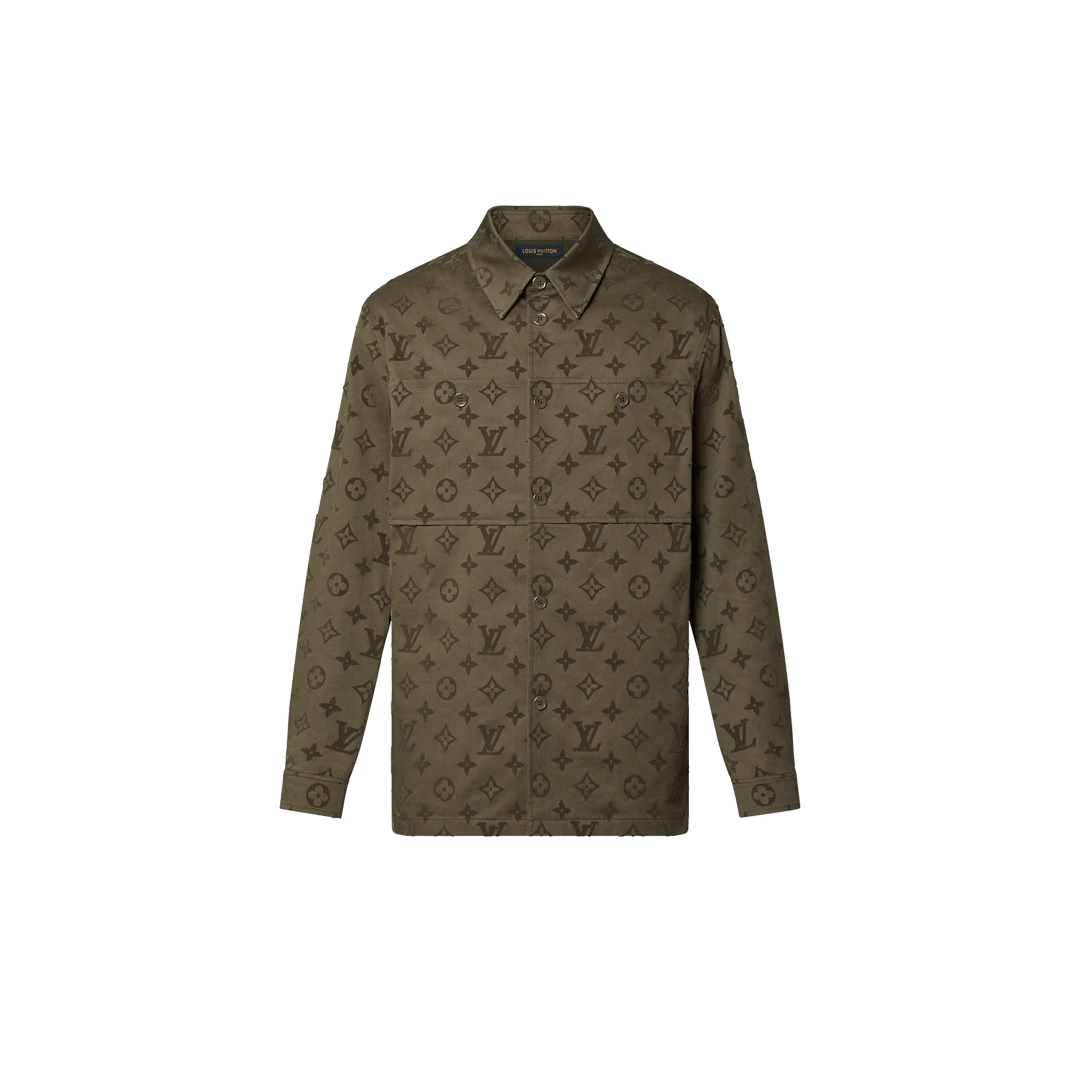 MONOGRAM COTTON OVERSHIRT