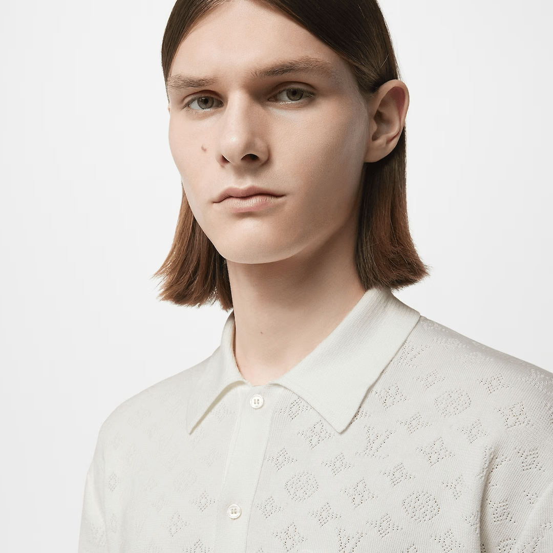 MONOGRAM POINTER COTTON SHORT SLEEVE SHIRT