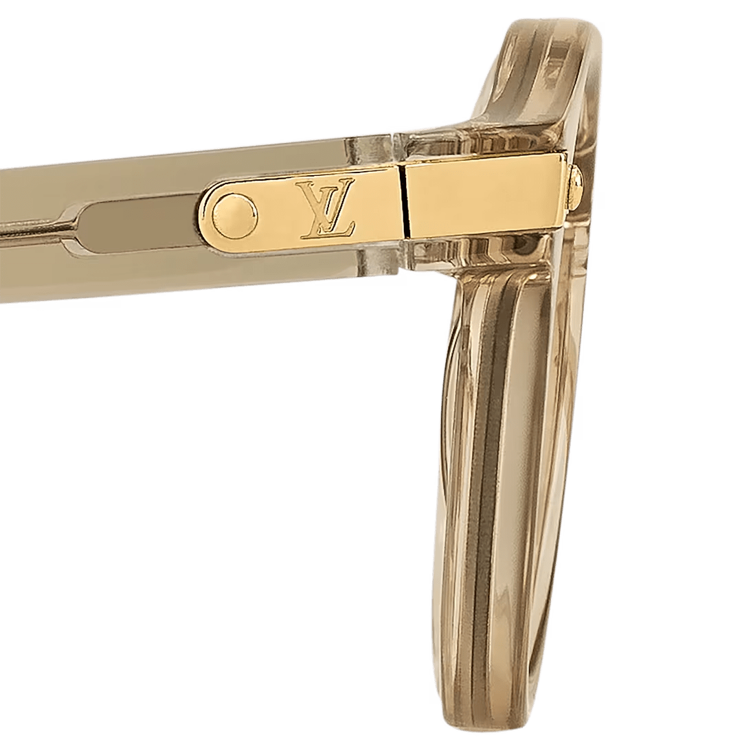 Sunglasses LV Signature Round in Light Honey