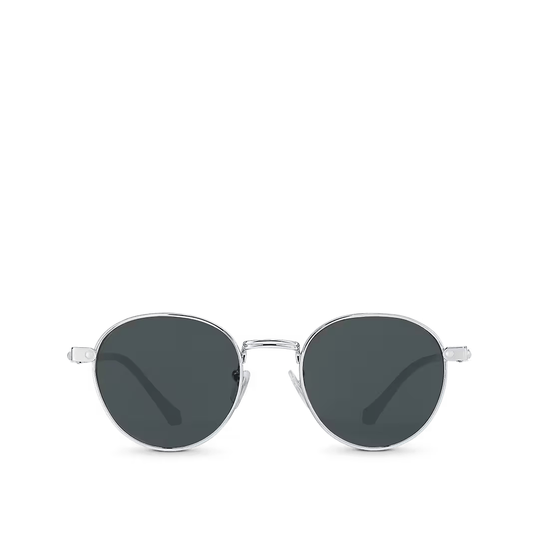 Sunglasses LV Signature Metal Round