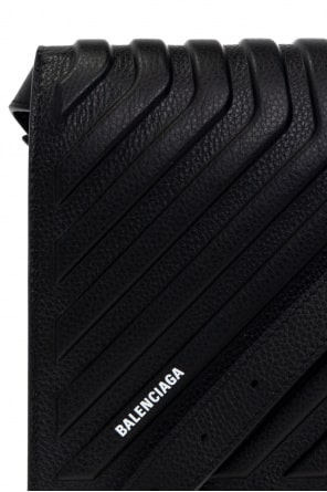 BALENCIAGA BLACK ‘CAR’ SHOULDER BAG