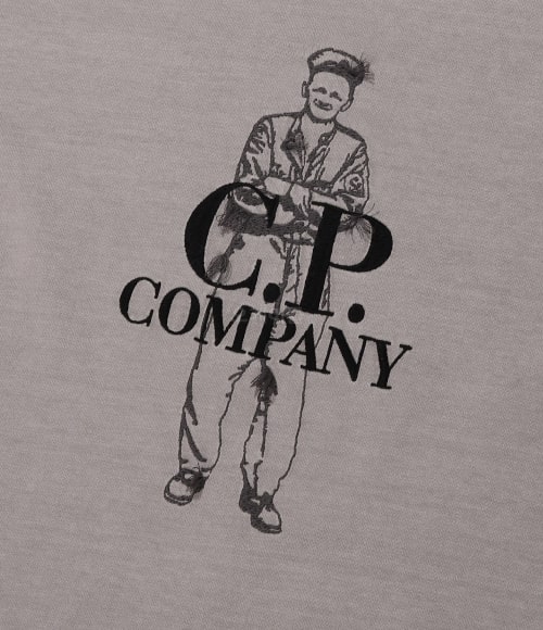 CP Company Old Effect British Sailor Graphic T-shirt