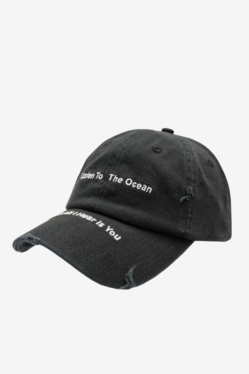 Ocean Cap Washed Black