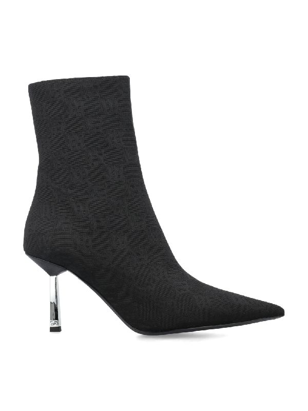 SASHA monogram ankle boots