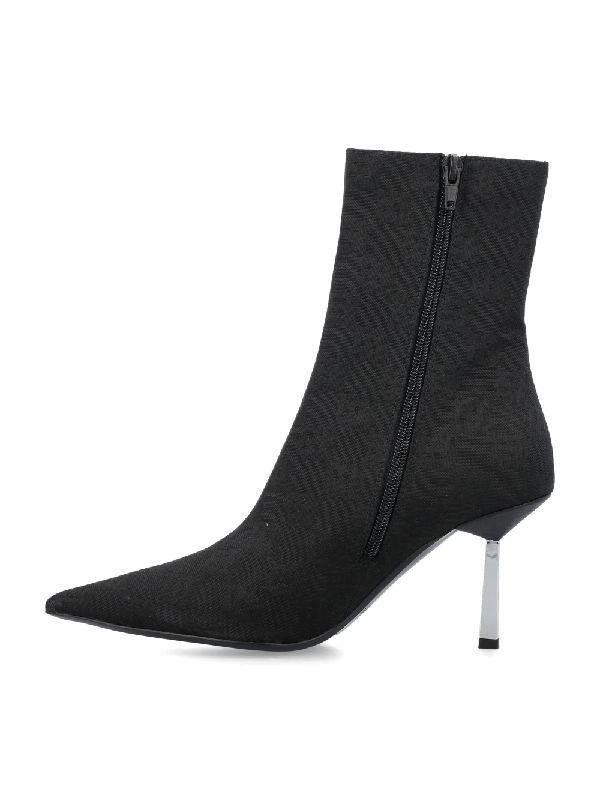 SASHA monogram ankle boots