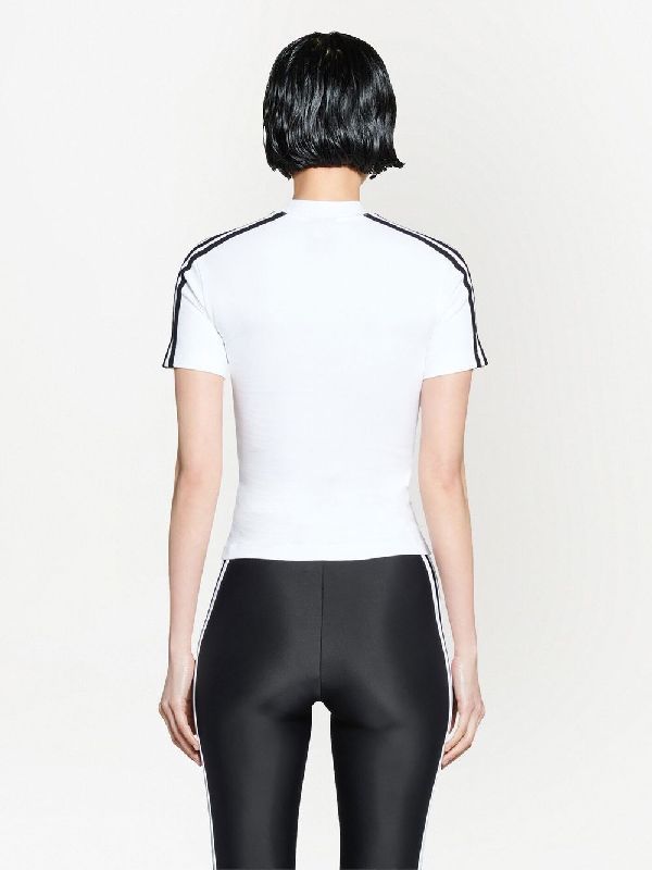 adidas logo print T-shirt