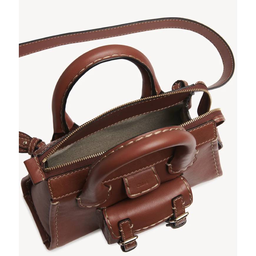 EDITH MINI BAG SEPIA BROWN