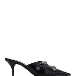 Cagol lambskin mule heels