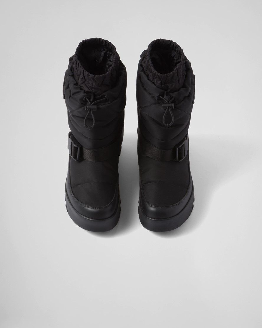 monolith nylon gabardine boots