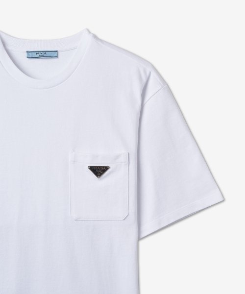 Women's Logo Pocket Short Sleeve T-Shirt - Bianco