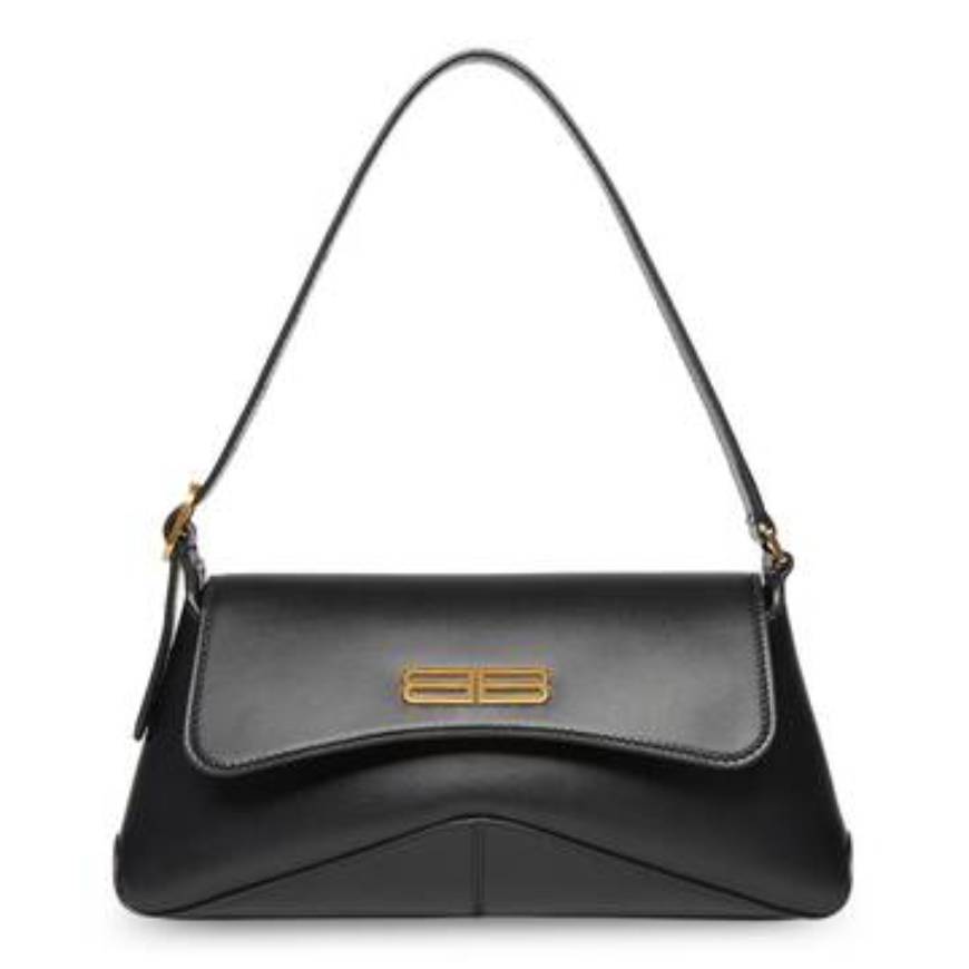 WOMEN'S XX SMALL FLAP BAG BOX IN BLACK