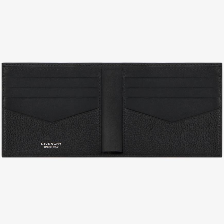 4G leather bi-fold wallet