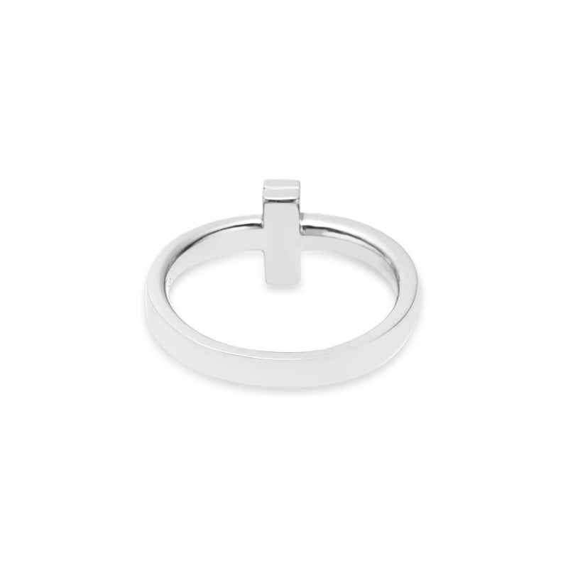 18K White Gold Ring 