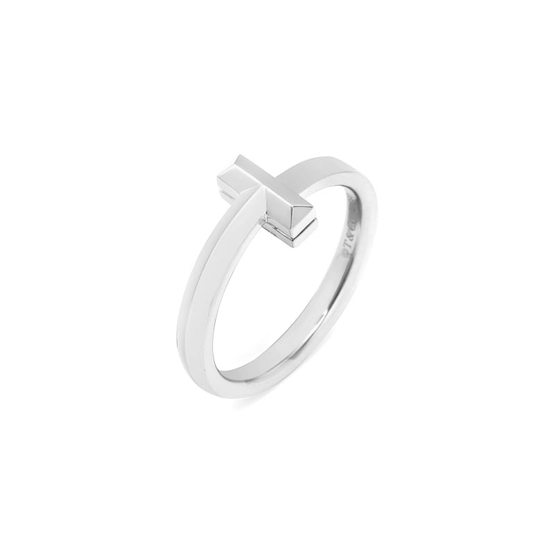 18K White Gold Ring 