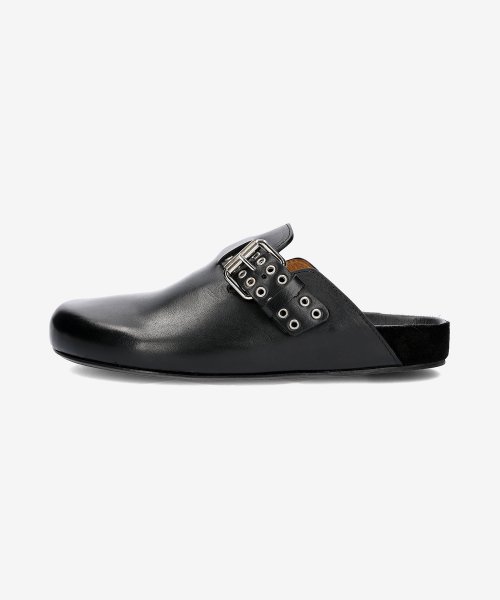 Women's Mirbin Buckle Mule - Black 