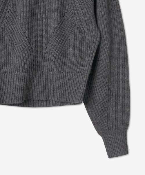 Women's Palma Cutout Knit - Gray 