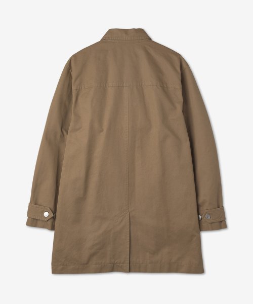 [First-come, first-served 3-day special price] Men's Button Front Coat - Khaki 