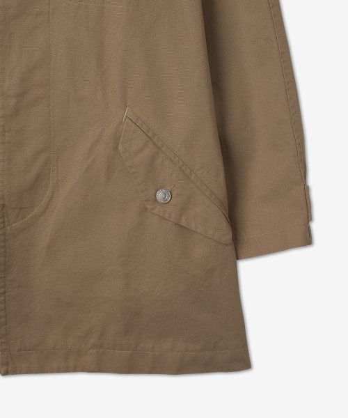 [First-come, first-served 3-day special price] Men's Button Front Coat - Khaki 