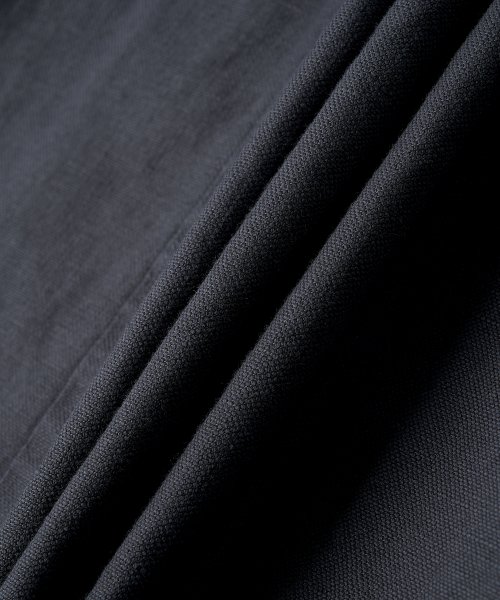 Men's Button Front Coat - Black