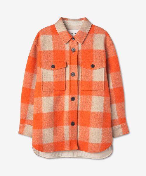 Women's Haveli Jacket - Orange