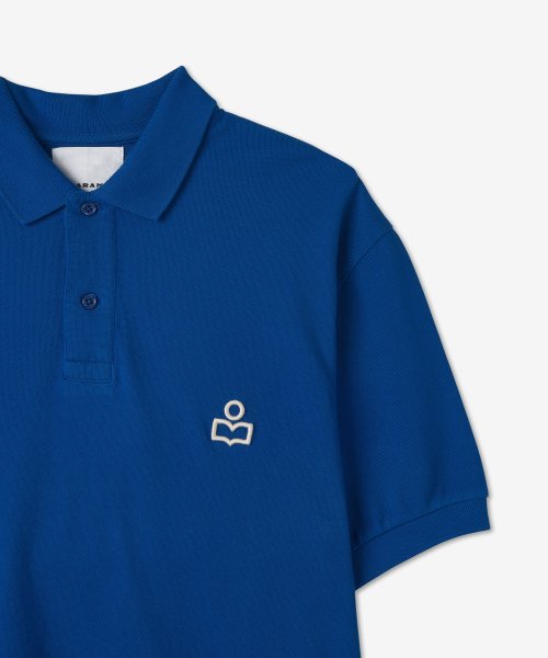 Men's AFKO Logo Polo Shirt - Blue