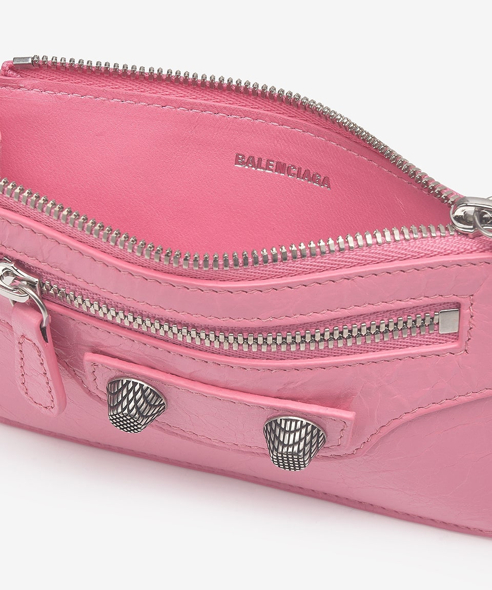 Women's Le Cagol Long Coin Card Holder - Pink