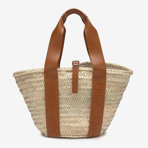 Women's Sense Basket Tote Bag - Caramel