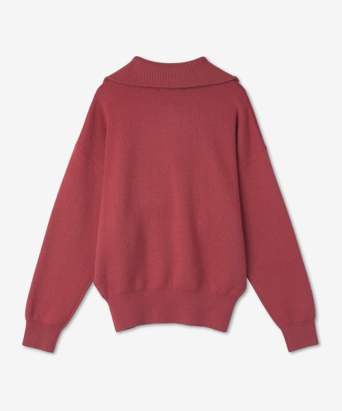 Women's Azra Logo Knit - Burnt Henna 