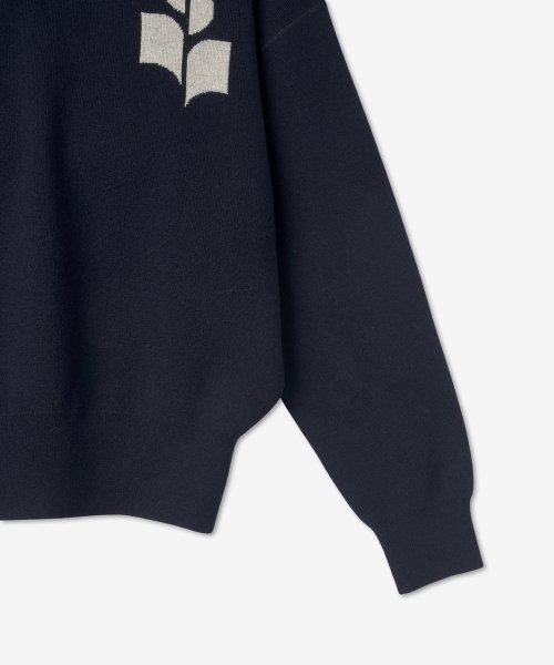 Women's Azura Half Zip Up Knit - Black