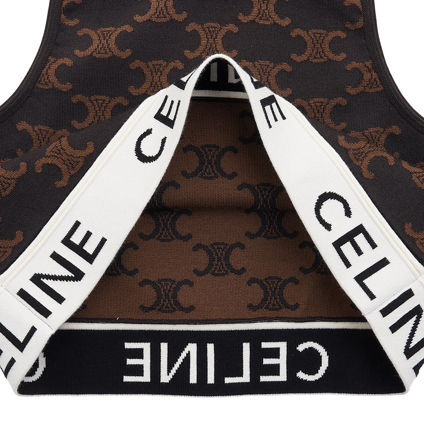 Women's Triope Monogram Bra Top