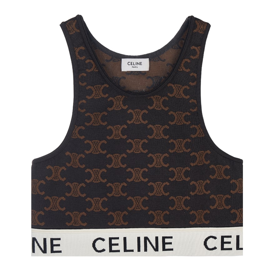 Women's Triope Monogram Bra Top