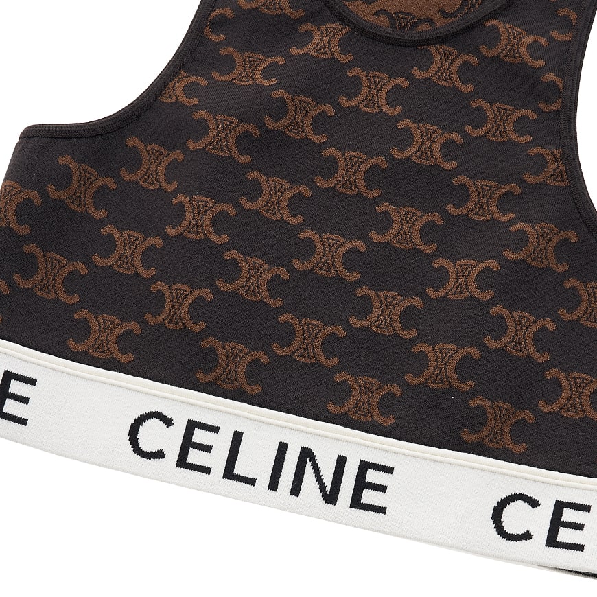 Women's Triope Monogram Bra Top
