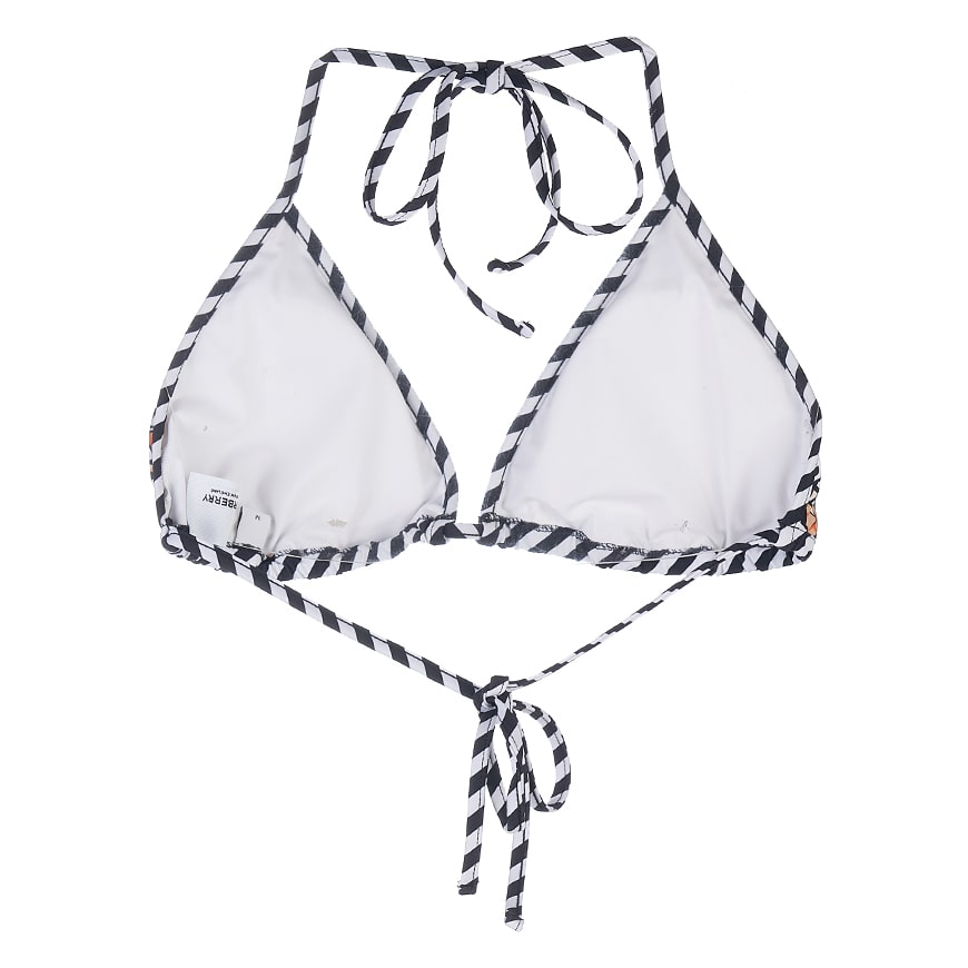 Women's Monogram Print Triangle Bikini