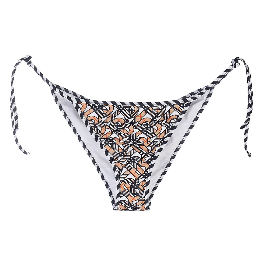 Women's Monogram Print Triangle Bikini
