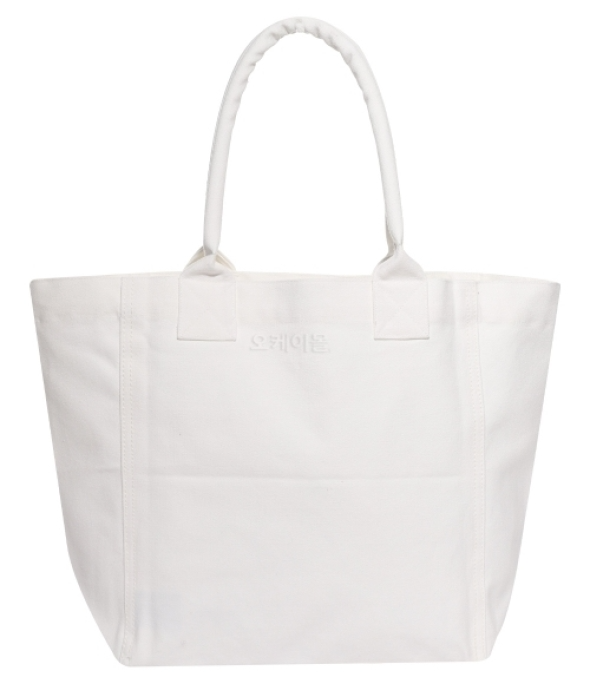 Yenki canvas logo tote bag
