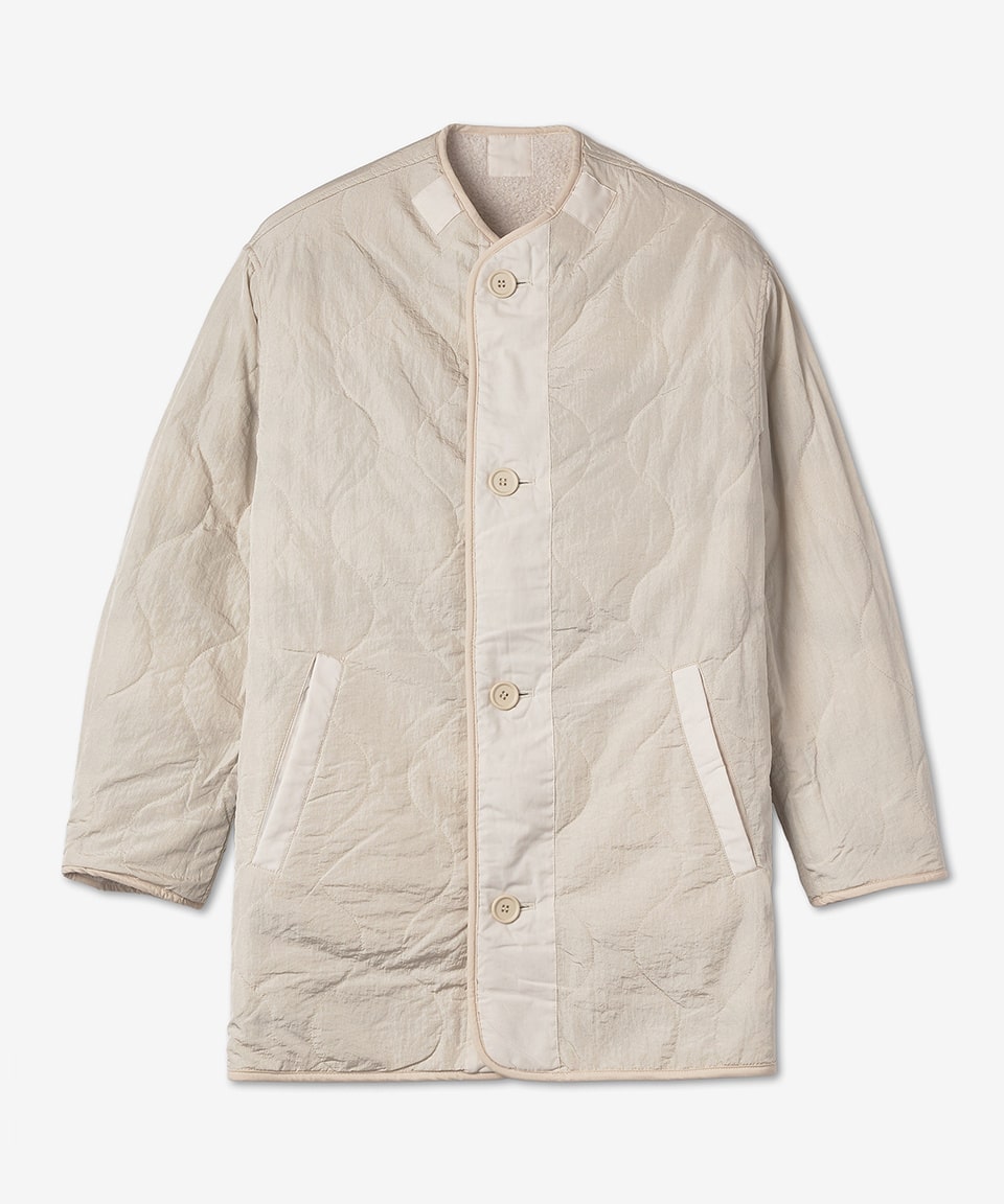 Women's Himemma Fleece Coat - Ecru 