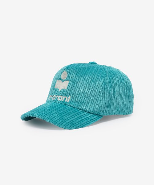Men's Tyrone Velvet Corduroy Ball Cap - Light Blue 