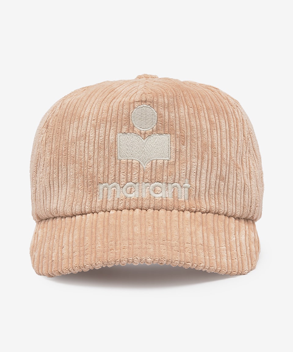 Men's Tyrone Velvet Corduroy Ball Cap - Beige