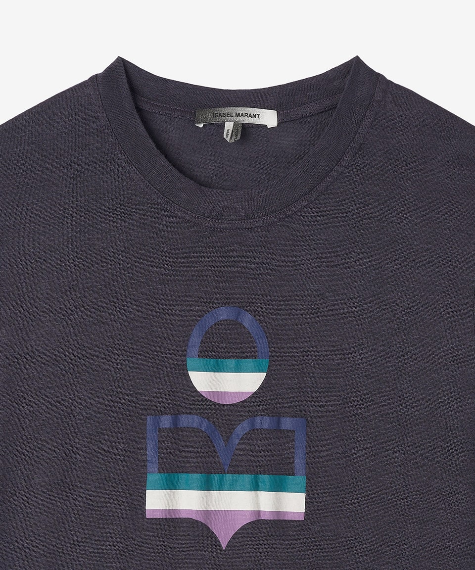 Men's logo print short sleeve T-shirt - black