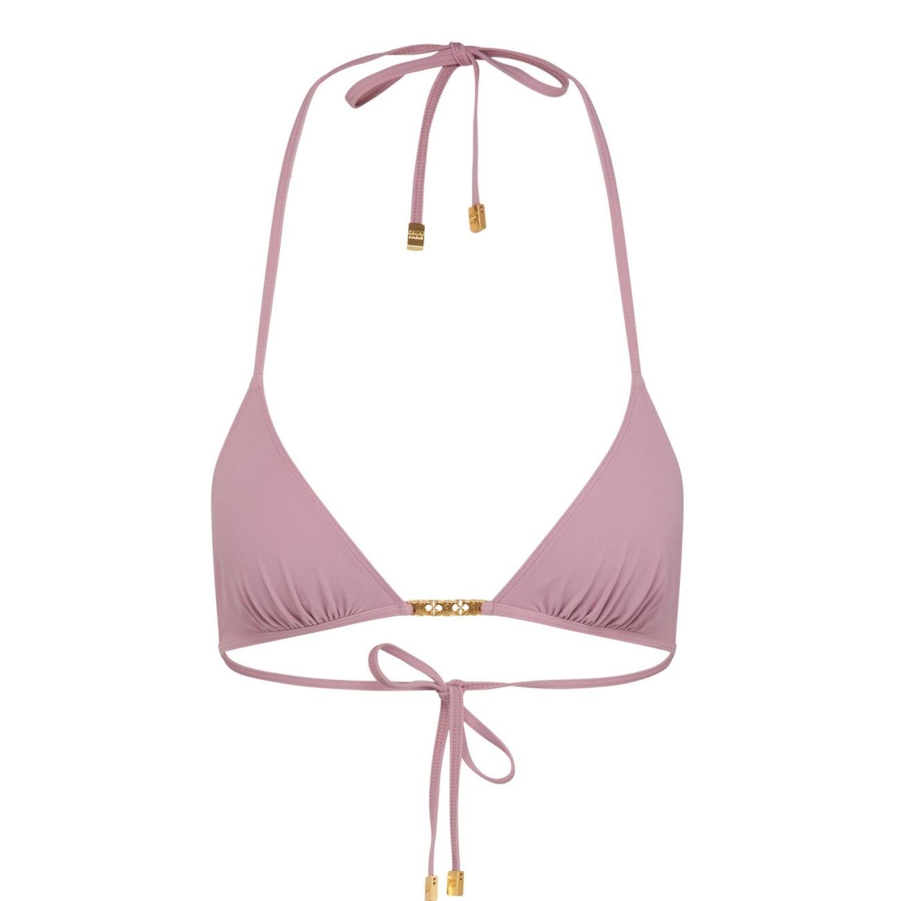 Celine Triomphe matte jersey triangle top