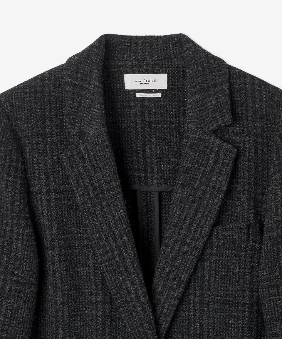 Women's Charlene Wool Jacket - Anthracite
