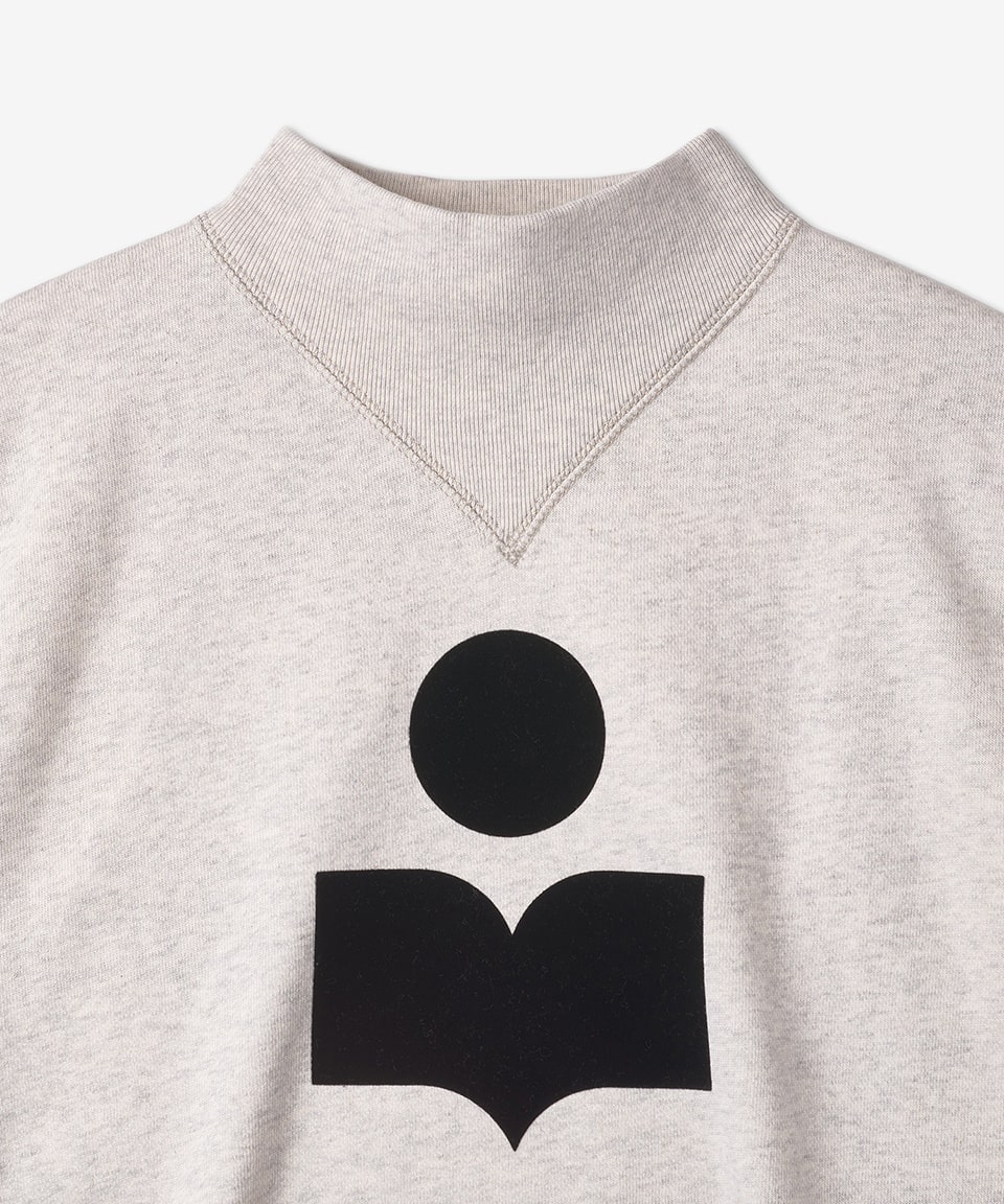 Women's Mobi Logo Sweatshirt - Ecru