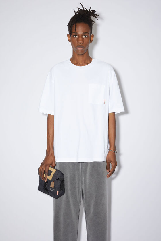 Acne Studios Crewneck T-Shirt Optic White