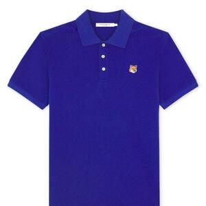 23SSPOLO FOX HEAD PATCH  DEEP BLUE