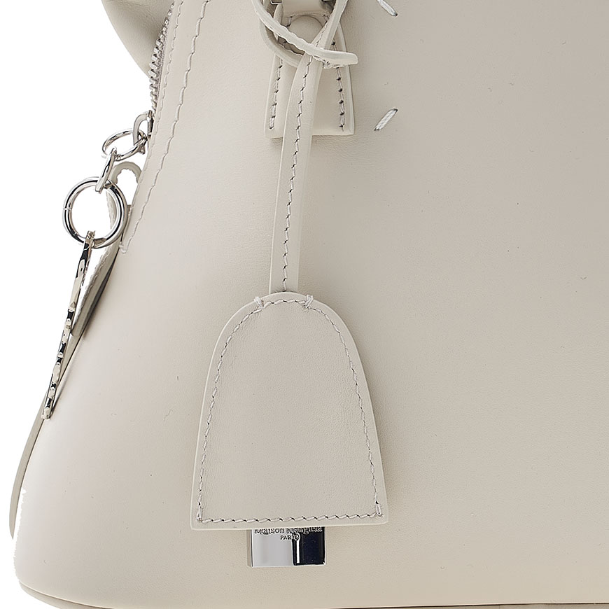 stitch logo shoulder bag