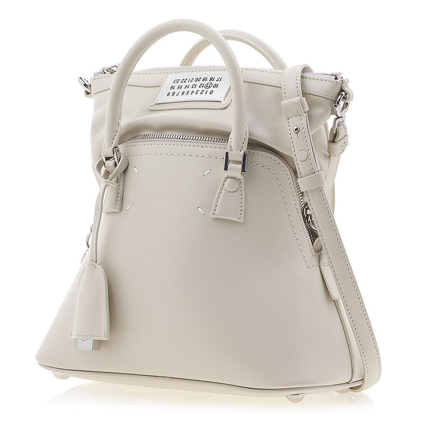 stitch logo shoulder bag